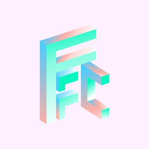 Holographic shirt design.